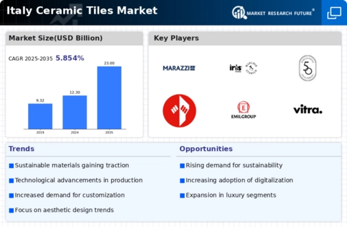 Italy Ceramic Tiles Market Infographic