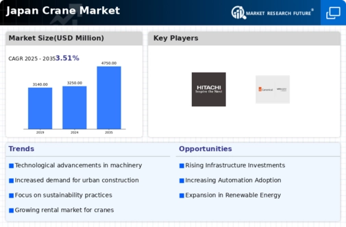 Japan Crane Market Infographic