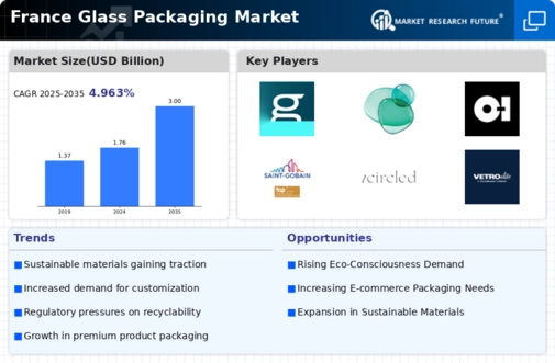 France Glass Packaging Market Infographic