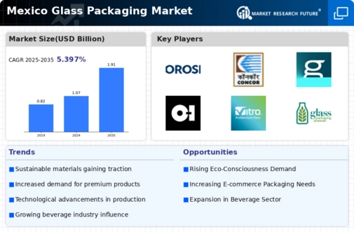 Mexico Glass Packaging Market Infographic