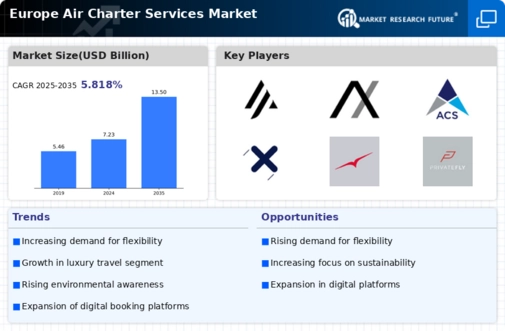 Europe Air Charter Services Market Infographic