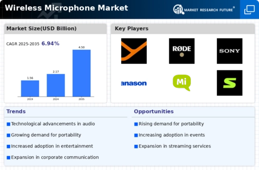 Wireless Microphone Market Infographic