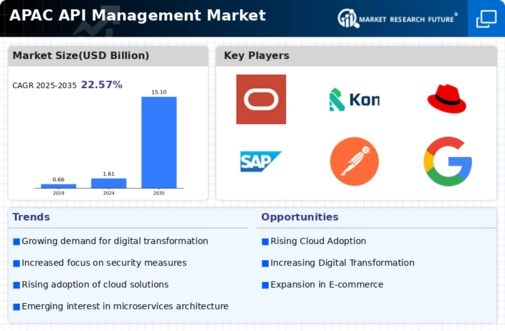 APAC API Management Market Infographic