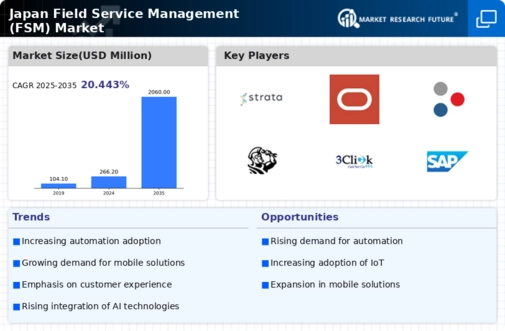 Japan Field Service Management Market Infographic