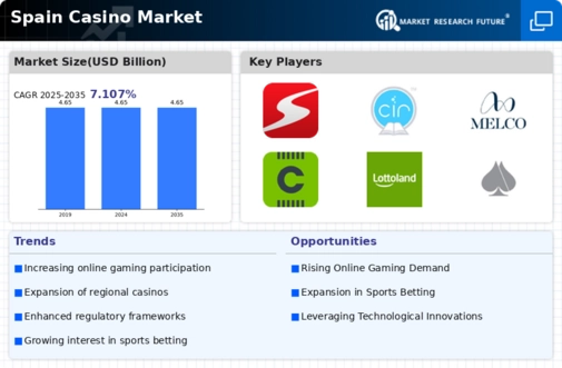 Spain Casino Market Infographic