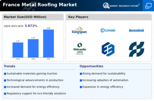 France Metal Roofing Market Infographic