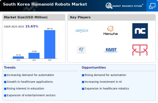 South Korea Humanoid Robots Market Infographic