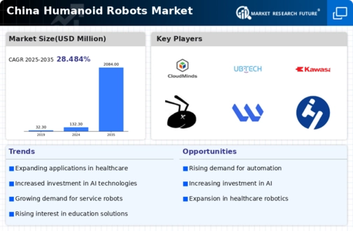 China Humanoid Robots Market Infographic