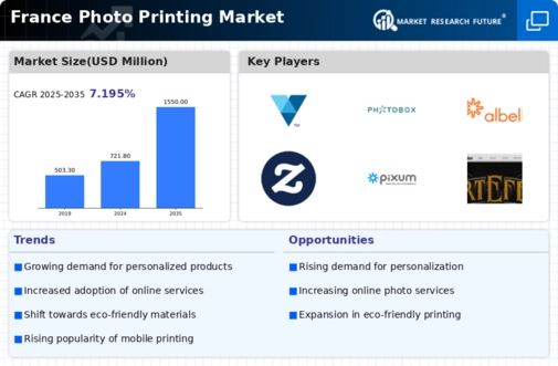 France Photo Printing Market Infographic