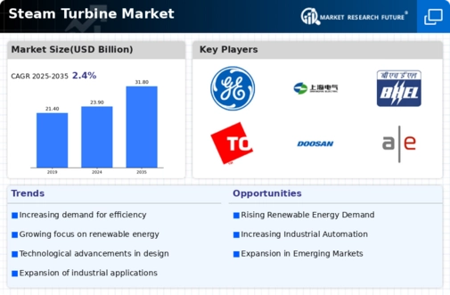 Steam Turbine Market Infographic