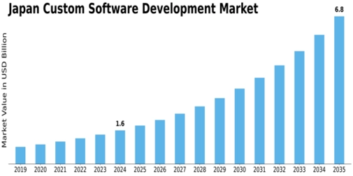 Japan Custom Software Development Market Size