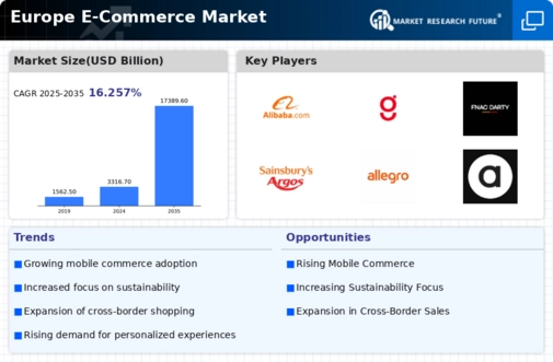 Europe E Commerce Market Infographic