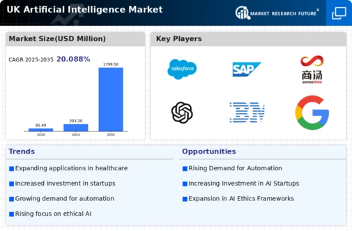 UK Artificial Intelligence Market Infographic