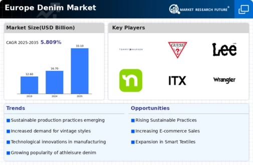 Europe Denim Market Infographic