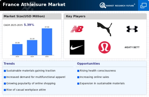 France Athleisure Market Infographic