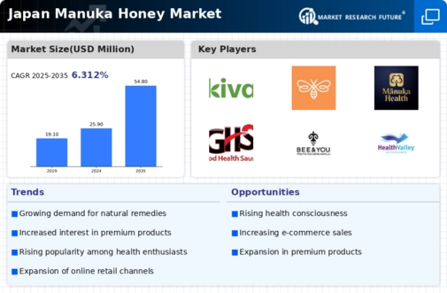 Japan Manuka Honey Market Infographic