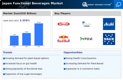 Japan Functional Beverages Market Infographic