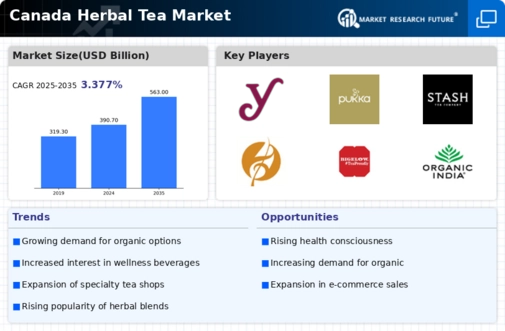 Canada Herbal Tea Market Infographic