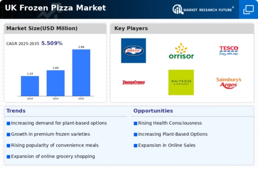 UK Frozen Pizza Market Infographic