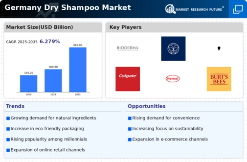 Germany Dry Shampoo Market
 Infographic