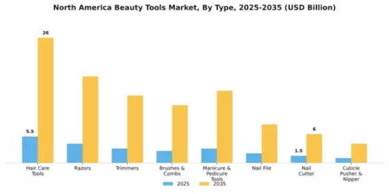 North America Beauty Tools Market
 Segment Image 2