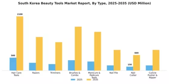 South Korea Beauty Tools Market Segment Image 2