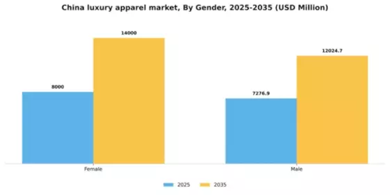 China Luxury Apparel Market Segment Image 2