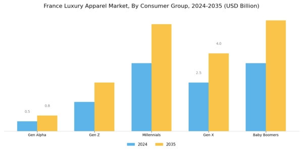 France Luxury Apparel Market Segment Image 3
