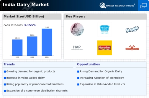 India Dairy Market Infographic
