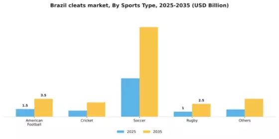 Brazil Cleats Market Segment Image 2