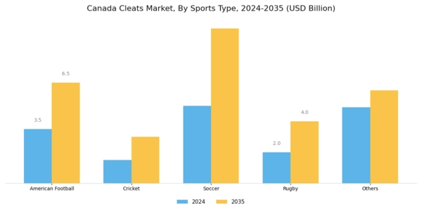 Canada Cleats Market Segment Image 0