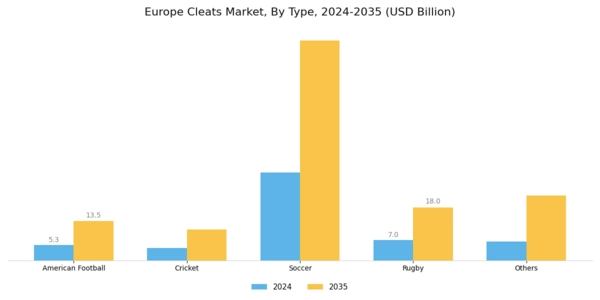 Europe Cleats Market Segment Image 0