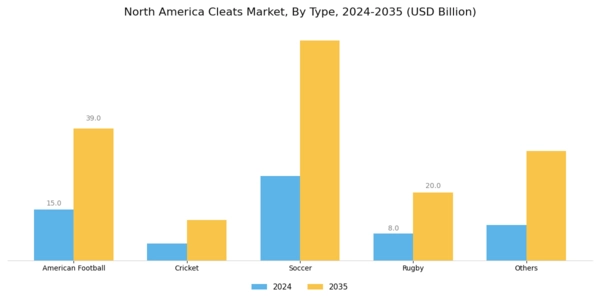 North America Cleats Market Segment Image 0