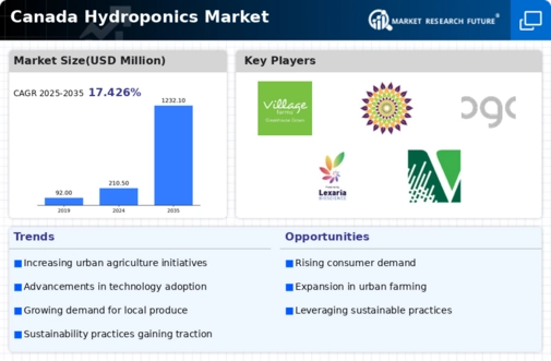 Canada Hydroponics Market Infographic