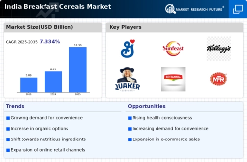 India Breakfast Cereals Market Infographic