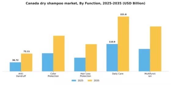 Canada Dry Shampoo Market Segment Image 1