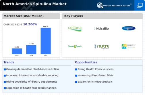 North America Spirulina Market Infographic