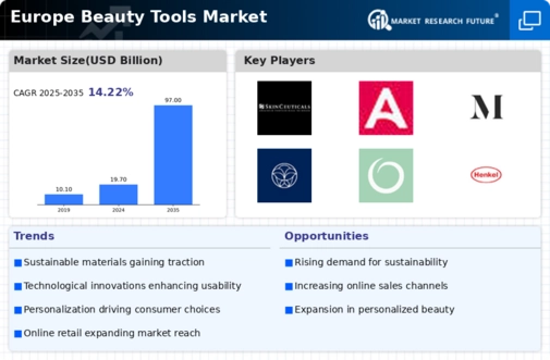 Europe Beauty Tools Market Infographic