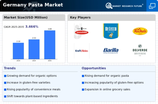 Germany Pasta Market Infographic