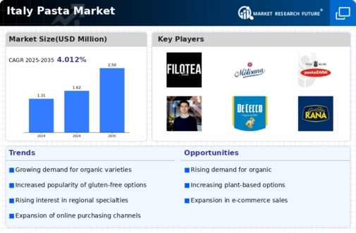 Italy Pasta Market Infographic