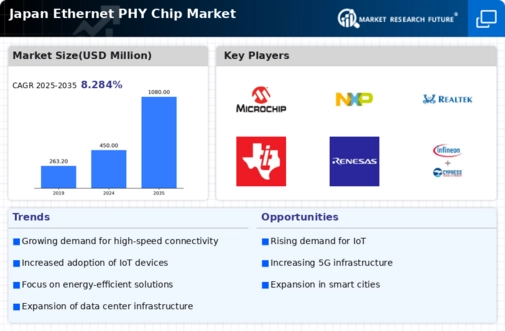 Japan Ethernet Phy Chip Market Infographic