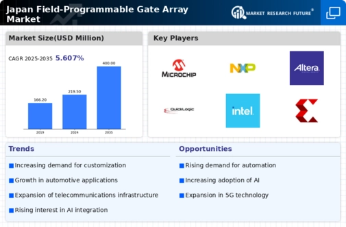 Japan Field Programmable Gate Array Market Infographic