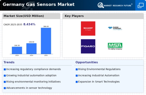 Germany Gas Sensors Market Infographic