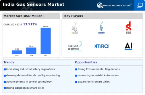 India Gas Sensors Market Infographic