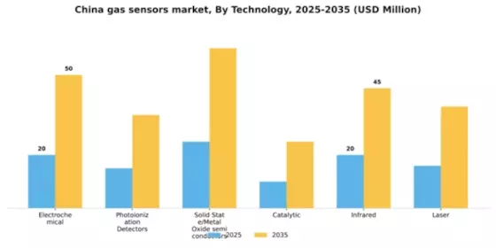 China Gas Sensors Market Segment Image 2