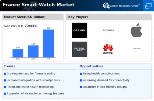 France Smart Watch Market Infographic