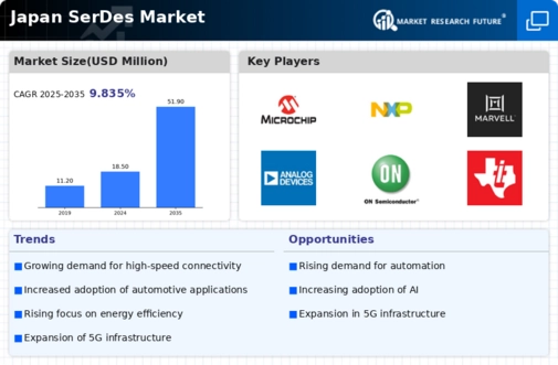 Japan SerDes Market Infographic