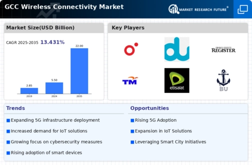 GCC Wireless Connectivity Market Infographic