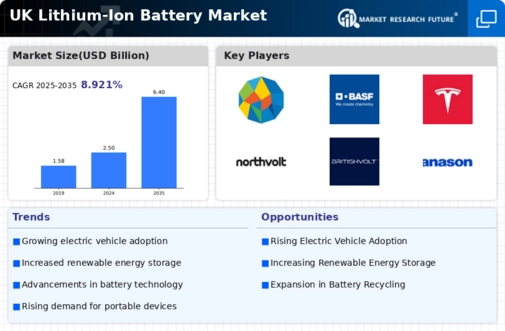 UK Lithium Ion Battery Market Infographic