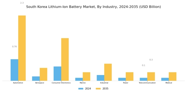South Korea Lithium Ion Battery Market Segment Image 3